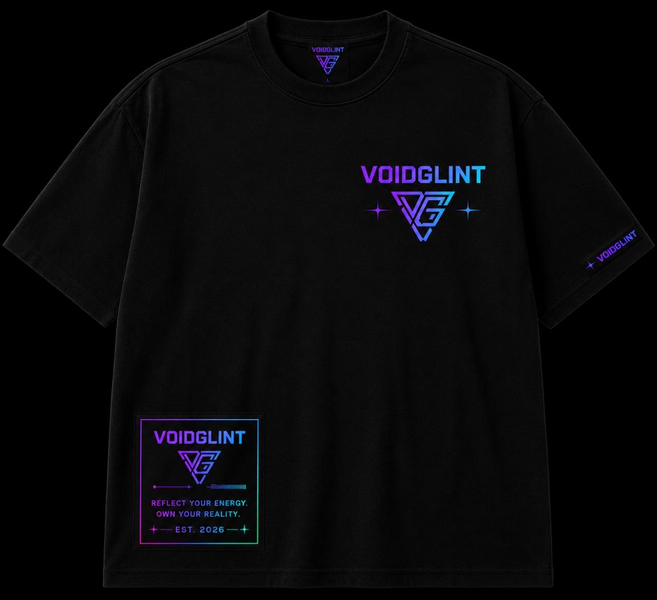 Cosmic Reflection Tee & pant